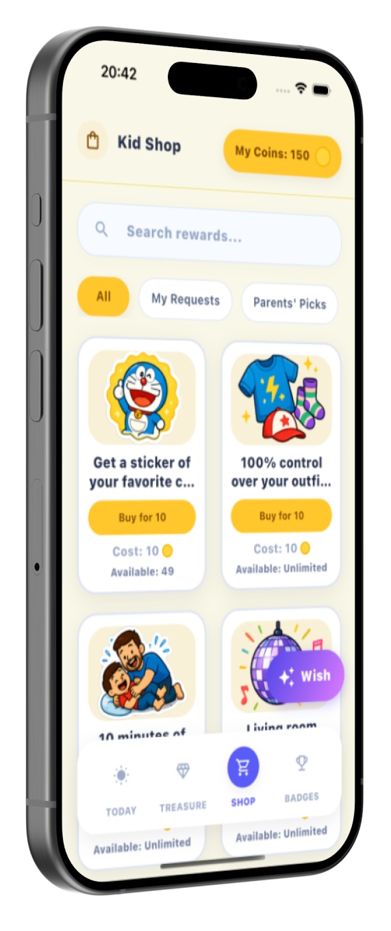 Coins and Rewards