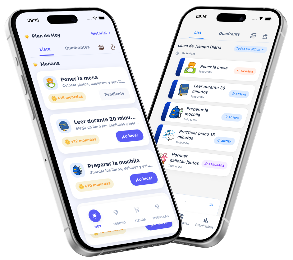 App de tareas que las familias realmente mantienen