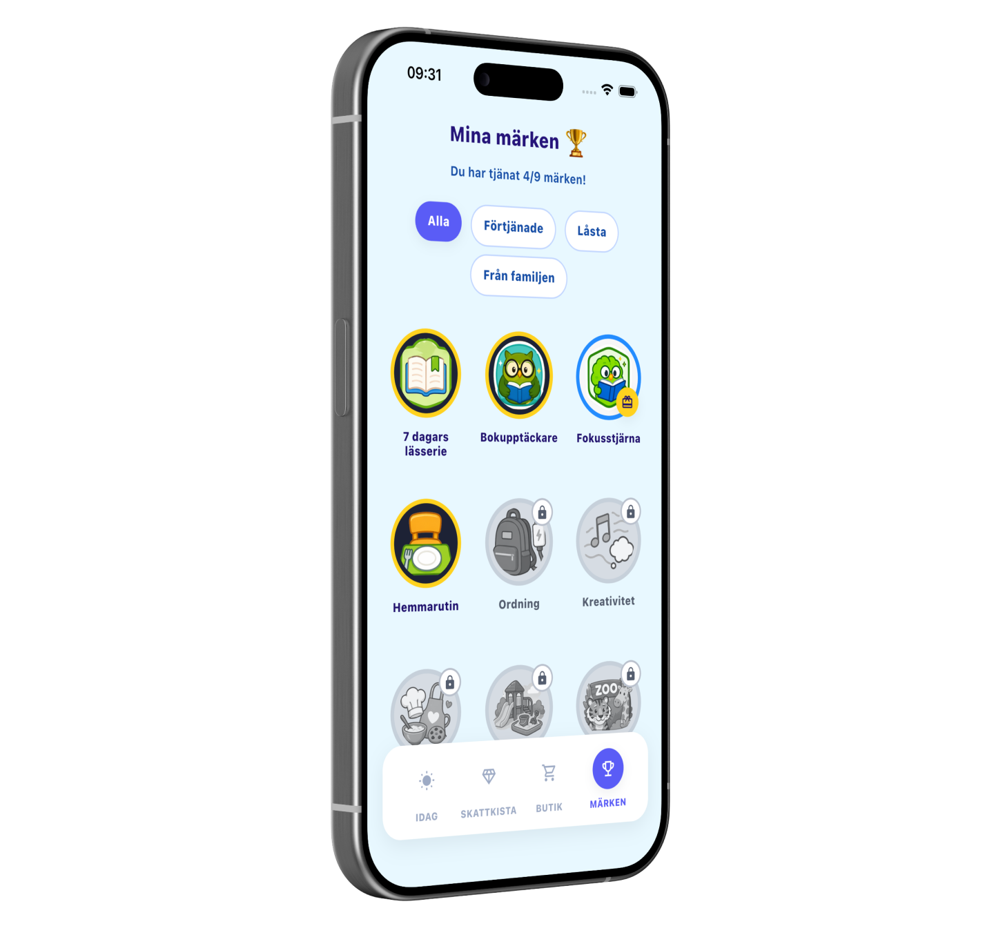 Digital stjärnkarta-app för barn